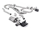 Milltek Non-Resonated Cat-back Exhaust System Twin 80mm w/ Oval Tips Audi RS6 C8 (Non OPF/GPF) 2020+