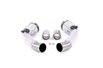 Milltek Large Bore Downpipes w/ De-Cat (For OE Cat-Back) Audi RS6 C8 (Non OPF/GPF) 2020+