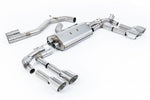 Milltek Road+ Cat-Back Exhaust System w/ GT Tips Audi S3 Saloon/Sedan 2022+