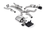 Milltek Resonated Cat-back Exhaust System (Twin 80mm) w/ Oval Tips Audi RS6 C8 (Non OPF/GPF) 2020+ | OE Requires Cutting