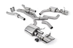 Milltek Resonated Cat-back Exhaust System (Twin 80mm) w/ Oval Tips Audi RS7 C8 (Non OPF/GPF) 2019+ | OE Requires Cutting