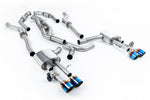 Milltek Resonated Cat-Back Exhaust System with GT-115 Tips for Audi S8 D5 Saloon / Sedan 2020+