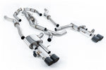 Milltek Resonated Cat-Back Exhaust System with Jet-115 Carbon Tips for Audi S8 D5 Saloon / Sedan 2020+