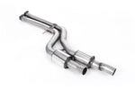 Milltek Sport straight exhaust pipe sections for 2014-2018 BMW 3 Series F80 M3 & M3 Competition Saloon (part SSXBM1144), product photo