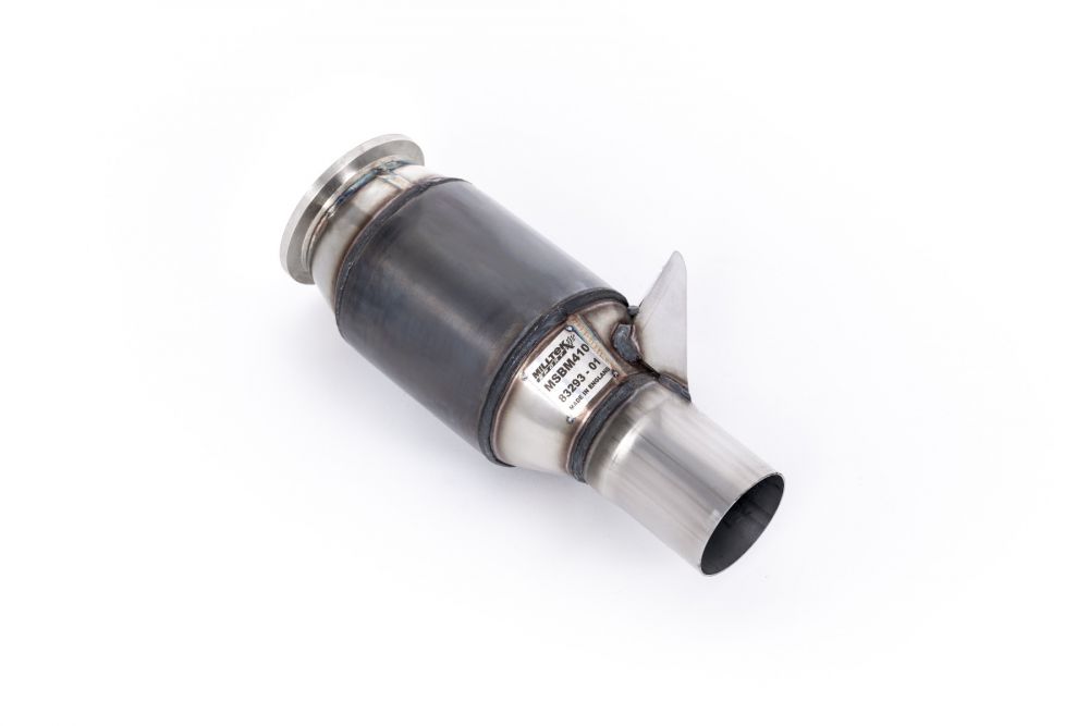 Milltek Sport catalytic converters for 2014-2020 BMW i8 1.5T Hybrid (part SSXBM1240), product photo