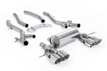 Milltek Secondary Cat-Back Exhaust System with Centre Resonator Bypass & GT-115 Tips for BMW G80 M3 & G82 M4 2021+