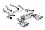 Milltek Secondary Cat-Back Exhaust System with Centre Resonator Bypass & GT-115 Tips for BMW G80 M3 & G82 M4 2021+