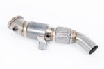 Milltek 4.5" Downpipe with 90mm Flex & 100 CPSI Race Cat for BMW 2 Series F22 M240i Coupe 2015-2020