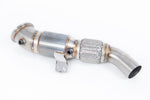 Milltek Sport downpipe and connecting pipework for 2015-2018 BMW 2 Series M240i Coupe (part SSXBM1322), product photo