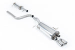 Milltek Resonated Cat-Back Exhaust System with GT-80 Tips for Ford Fiesta Mk7/Mk7.5 (182PS & ST200) 2013-2017