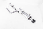 Milltek Race Resonated Cat-Back Exhaust System with 76.2mm Carbon Jet Tips for Ford Fiesta Mk7/Mk7.5 (182PS & ST200) 2013-2017