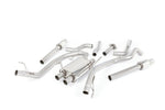 Milltek Sport exhaust system parts for 2018-2020 Ford F150 Raptor - 3.5 V6 EcoBoost Supercab (part SSXFD316): pipework, silencers and polished silver tailpipe tips (photo 2)