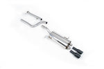 Milltek Sport exhaust system parts for 2014+ Ford Fiesta Mk7 ST 1.6 EcoBoost (part SSXFD330): pipework, silencers and polished silver tailpipe tips