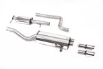 Milltek Resonated Cat-Back Exhaust System with GT-80 Tips for Ford Fiesta Mk7 ST (5 Door) 2014+