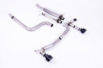 Milltek GPF/OPF Cat-Back Exhaust System Maxton Designs Dual Outlet with GT-100 Tips for Ford Fiesta Mk8 (200PS) 2020+