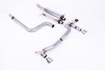 Milltek GPF/OPF Cat-Back Exhaust System Maxton Designs Dual Outlet with GT-100 Tips for Ford Fiesta Mk8 (200PS) 2020+
