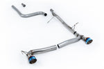 Milltek Non-Resonated GPF/OPF Cat-Back Exhaust System with GT-100 Tips (Requires Maxton Diffuser) for Ford Fiesta Mk8 2019+