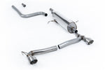 Milltek Resonated GPF/OPF Cat-Back Exhaust System with GT-100 Tips (Requires Maxton Diffuser) for Ford Fiesta Mk8 2019+