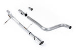 Milltek Non-Resonated GPF/OPF Cat-Back Exhaust System with GT-90 Tips for Ford Fiesta Mk8 (155ps Hybrid) 2020+