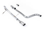 Milltek Non-Resonated GPF/OPF Cat-Back Exhaust System with GT-90 Tips for Ford Fiesta Mk8 (155ps Hybrid) 2020+