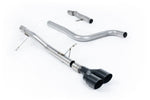 Milltek Non-Resonated GPF/OPF Cat-Back Exhaust System with GT-90 Tips (Fiesta ST Valance) for Ford Fiesta Mk8 (155ps Hybrid) 2020+