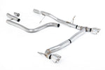 Milltek Non-Resonated GPF/OPF Cat-Back Exhaust System with GT-100 Tips (Requires Maxton Diffuser) for Ford Fiesta Mk8 (155ps Hybrid) 2020+