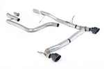 Milltek Non-Resonated GPF/OPF Cat-Back Exhaust System with GT-100 Tips (Requires Maxton Diffuser) for Ford Fiesta Mk8 (155ps Hybrid) 2020+