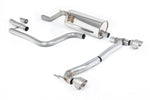 Milltek Resonated GPF/OPF Cat-Back Exhaust System with GT-100 Tips (Requires Maxton Diffuser) for Ford Fiesta Mk8 (155ps Hybrid) 2020+