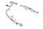 Milltek Axle-Back Exhaust System with GT-90 Tips for Ford Ranger 2022+