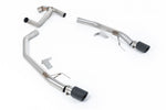 Milltek Axle-Back Exhaust System with Jet-90 Carbon Tips for Ford Ranger 2022+