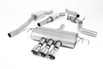 Milltek Resonated Cat-Back Exhaust System Type-R Style with Triple GT-100 Tips for Honda Civic (FK7) (Non-OPF/GPF) 2015+
