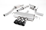 Milltek Resonated Cat-Back Exhaust System Type-R Style with Triple Jet Carbon Tips for Honda Civic (FK7) (Non-OPF/GPF) 2015+