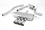 Milltek Non-Resonated Cat-Back Exhaust System Type-R Style with Triple GT-100 Tips for Honda Civic (FK7) (Non-OPF/GPF) 2015+