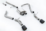 Milltek Side Exit Cat-Back Exhaust System with JET-115 Carbon Tips for Jeep Gladiator 2020+