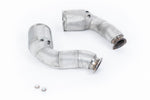 Milltek Sport downpipe and connecting pipework for 2018+ Lamborghini Urus 4.0 Twin Turbo V8 650PS (part SSXLM109), product photo