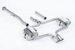 Milltek Non-Resonated Cat-Back Exhaust System with Polished Trims for New Mini Mk1 (R52) Cooper S Convertible 2004-2008