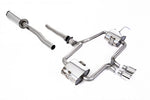 Milltek Resonated Cat-Back Exhaust System with 76mm Trims (Loose Trim Version) for New Mini Mk1 (R53) Cooper S 2002-2006