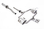 Milltek Sport exhaust system parts for 2002-2006 MINI Mk1 Cooper S (part SSXM477): pipework, silencers and polished silver tailpipe tips