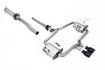 Milltek Sport exhaust system parts for 2002-2006 MINI Mk1 Cooper S (part SSXM478): pipework, silencers and black tailpipe tips