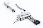 Milltek Resonated Cat-Back with Jet-90 Carbon Tips for New Mini Mk3 (F55) Mini Cooper S 2014+