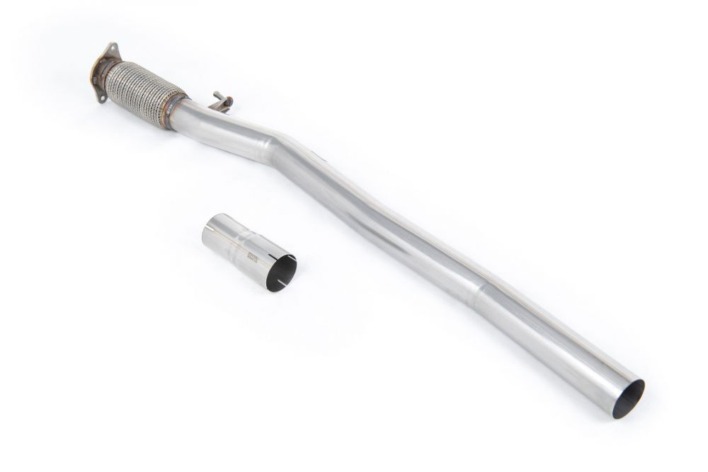 Milltek Sport downpipe and connecting pipework for 2019+ Mercedes-Benz CLA-Class CLA35 AMG 2.0 Turbo Coupe & Shooting Brake (part SSXMZ143), product photo