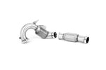 Milltek Sport downpipe and connecting pipework for 2019-2021 Mercedes-Benz A-Class A45 & A45S AMG 2.0 Turbo (part SSXMZ154), product photo