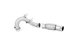 Milltek Sport downpipe and connecting pipework for 2019-2021 Mercedes-Benz A-Class A45 & A45S AMG 2.0 Turbo (part SSXMZ155), product photo