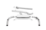 Milltek Non-Resonated OPF Back Exhaust System (Uses OE Trims) for Mercedes CLA45 & 45S AMG 2020-2021