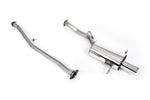 Milltek Non-Resonated Cat-Back Exhaust System with 100mm Tip for Subaru Impreza WRX / STi 2001-2005