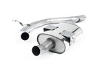 Milltek Non-Resonated Cat-Back Exhaust System with Single Polished Oval Tip for Seat Leon Cupra K1 2007-2009
