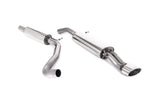 Milltek Resonated Cat-Back Exhaust System with Polished Oval Trim for Seat Ibiza 1.9 130PS & 160PS / Ibiza Cupra 1.8 180PS 2003-2007