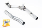 Milltek Stainless Steel Cast Large Bore Downpipe with Catalyst Delete (For Milltek 3" Cat-Back) for Volkswagen Beetle / Golf GTi 2004-2015