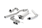 Milltek Non-Resonated Turbo-Back Exhaust System with Catalyst Delete for Seat Ibiza Cupra / Bocanegra 180PS 2009-2015