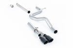 Milltek Non-Resonated Cat-Back Exhaust System with Twin GT-80 Tips for Seat Leon FR 150 SC and 5-door (manual and DSG-auto) 2013-2020